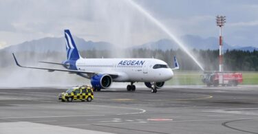 Aegean Airlines, Ljubljana