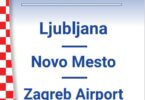 Ljubjana - Novo Mesto - GK Zagreb service