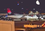 Aerodrom Beograd noć