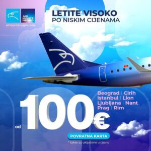 Air Montenegro akcija