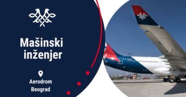 Air Serbia mašinski inženjer