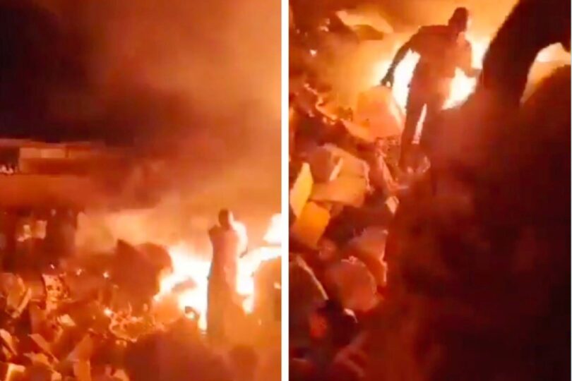 Vojni avion, Sudan, incident