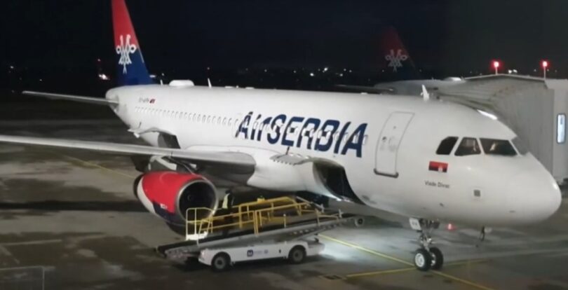 TRIP REPORT ,Beograd,Rim, Air SERBIA Airbus A319