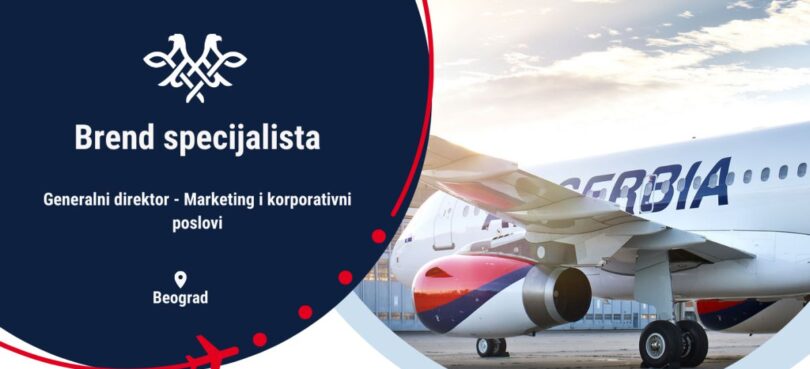 Posao,Air Serbia,Brend specijalista